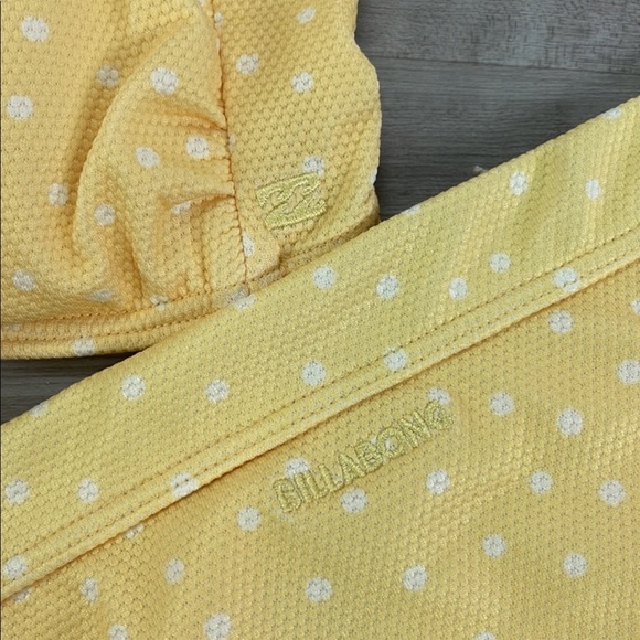 ☀️BILLABONG☀️ SUNDIPPED BANEDEAU SUNDIPPED RISE BIKINI SET - Picture 10 of 15